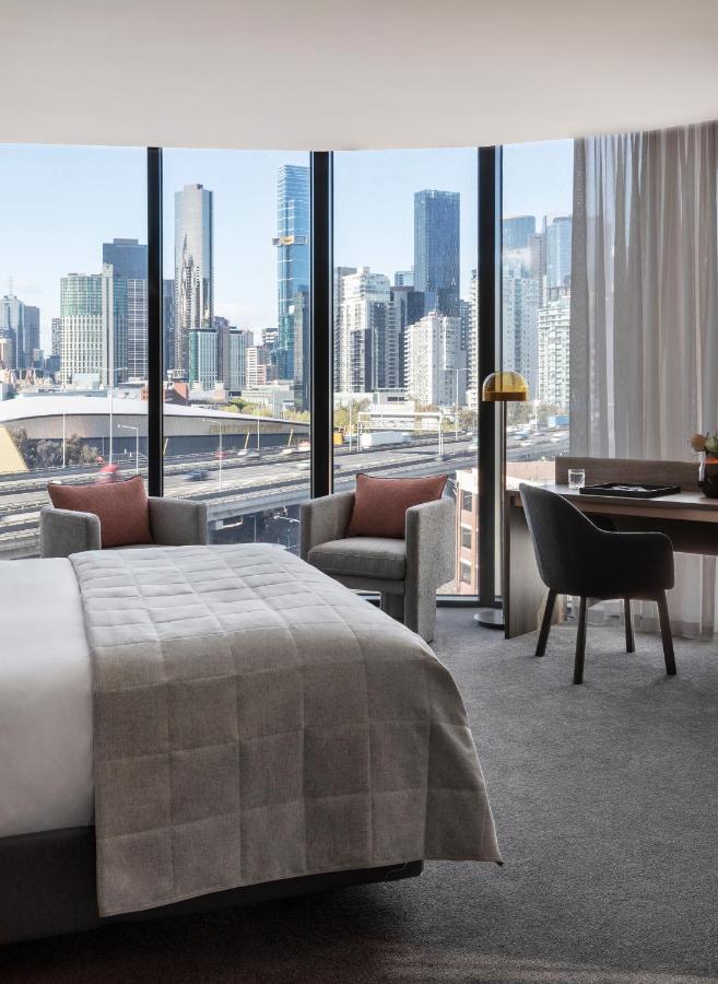 Aparthotel Oakwood Premier Melburne Exterior foto A guest room at the Westin Melbourne